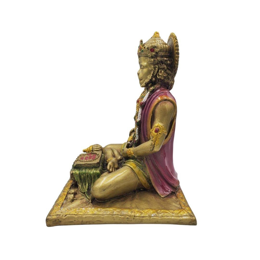 Hanuman Statue Golden - Divinesansar