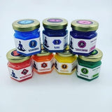 Chakra Mini Jar Aromatherapy Candle (set of 7) - Divinesansar