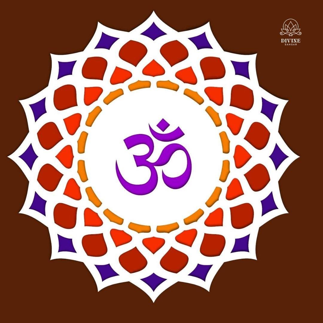 MDF Rangoli Board | Design G | Pack of 1 - Divinesansar