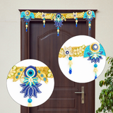 Blue & Gold Handcrafted Bandhanwar 1M