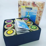 Chakra Mini Jar Aromatherapy Candle (set of 7) - Divinesansar