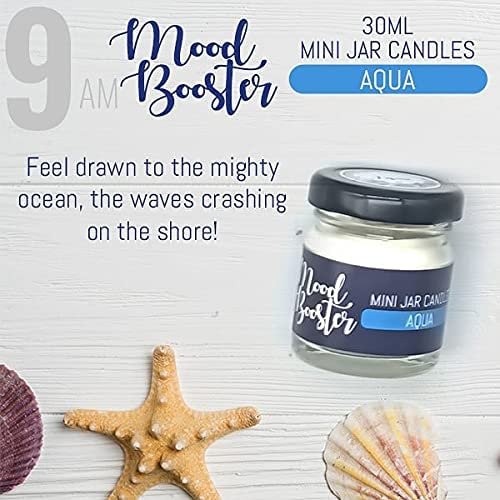 Mood Booster Mini Jar Candles (set of 6) - Divinesansar