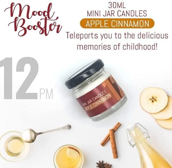 Mood Booster Mini Jar Candles (set of 6) - Divinesansar