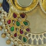 Haldi Kumkum Holder Peacock theme - Divinesansar
