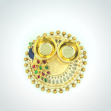Haldi Kumkum Holder Peacock theme - Divinesansar