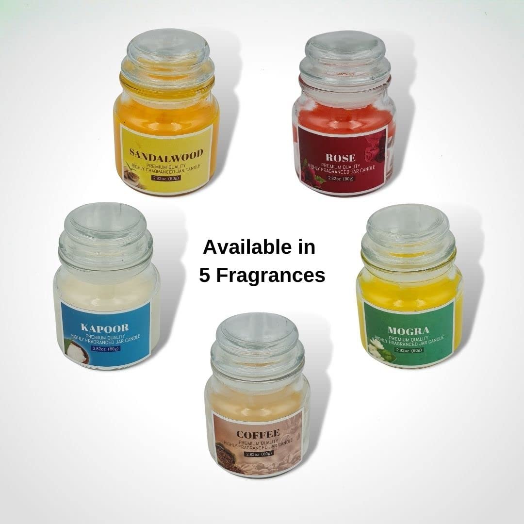 Highly Fragranced Jar Candle - Divinesansar