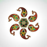 Acrylic Rangoli (Design 1) - Divinesansar