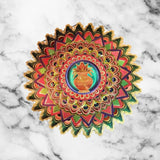 Rangoli Golden Sticker | Desgin S1 | 19.5inch - Divinesansar