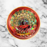 Rangoli Golden Sticker | Desgin S8 | 10 inch - Divinesansar