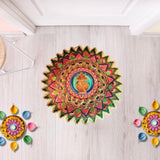 Rangoli Golden Sticker | Desgin S1 | 19.5inch - Divinesansar