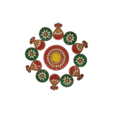 Acrylic Rangoli (Design 4) - Divinesansar