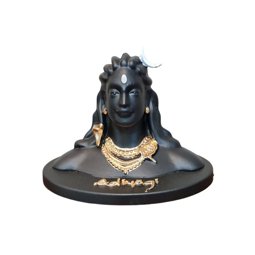 Adiyogi Shiva Statue for Car Dashboard - Divinesansar
