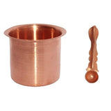 Copper Achmani with Spoon - Divinesansar