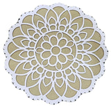 MDF Rangoli Board | Design D | Pack of 1 - Divinesansar