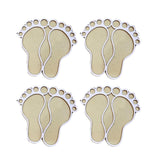 MDF Rangoli Board | Design L | 4″ x 4″ | Set of 4 - Divinesansar