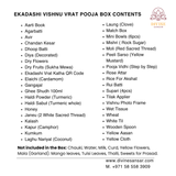 Ekadashi Vishnu Vrat Pooja Box