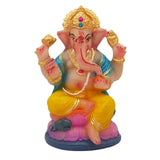 Divine Ganesha Statue | Multicolour | 4 Inches - Divinesansar