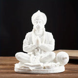 Hanuman Statue White - Divinesansar