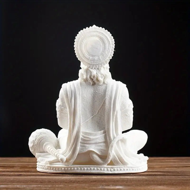 Hanuman Statue White - Divinesansar