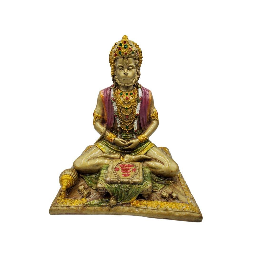 Hanuman Statue Golden - Divinesansar