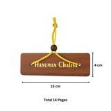 Pocket Wooden Hanuman Chalisa