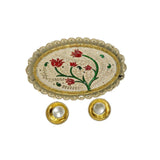 Kumkum Plate Design 4 - Divinesansar