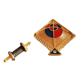 Laddu Gopal Toy - Miniature Kite and Spool - Divinesansar