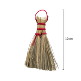 Divine Sansar Sacred Pooja Jhadoo (12 cm): Traditional Ritual Broom for Temple Purity