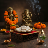 Kauri Shell Set of 11pcs for Pooja (Assorted)
