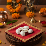 Sacred Pooja Kauri Shells – Set of 6