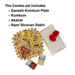 Premium Designer Rakhi Combo 2 (Set of 2) - Divinesansar