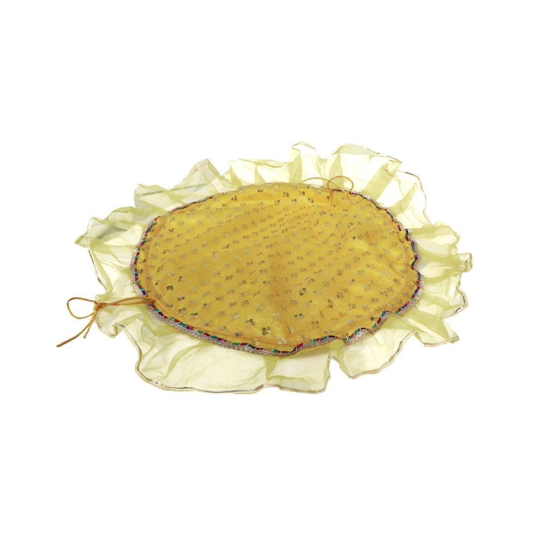 Shagun Potli Yellow | 45cm Diameter - Divinesansar
