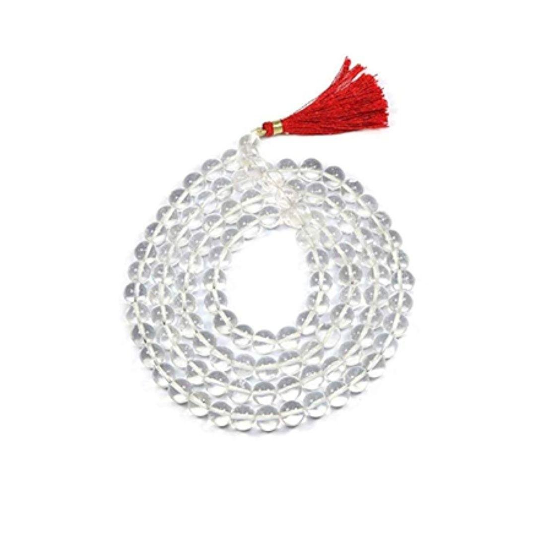 Sphatik Beads Mala - Divinesansar