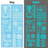 Glow-in-the-Dark Mehndi Style Tattoo - Divinesansar