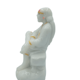 Sai Baba statue white - 5 inch - Divinesansar