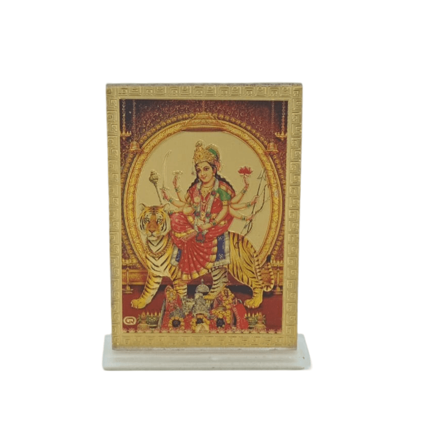 Durga Devi Photo Frame - Divinesansar