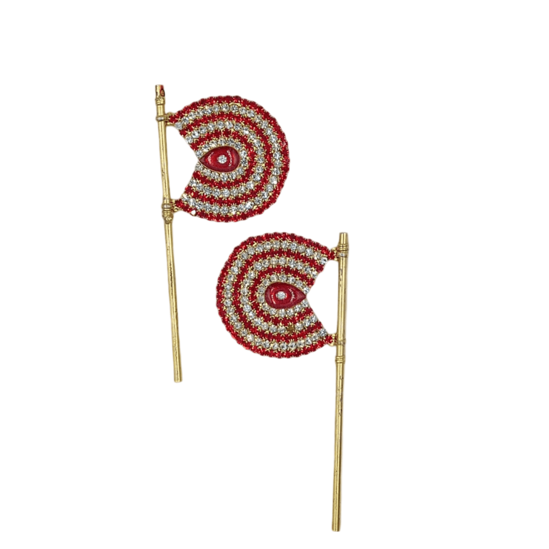 Laddu Gopal Toy - Flags - Divinesansar