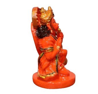 Hanuman Statue Orange - Divinesansar