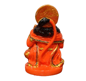 Hanuman Statue Orange - Divinesansar