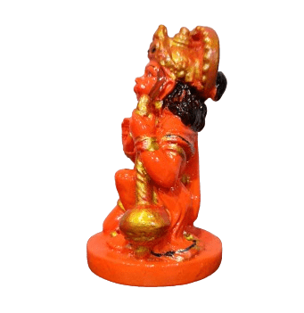 Hanuman Statue Orange - Divinesansar