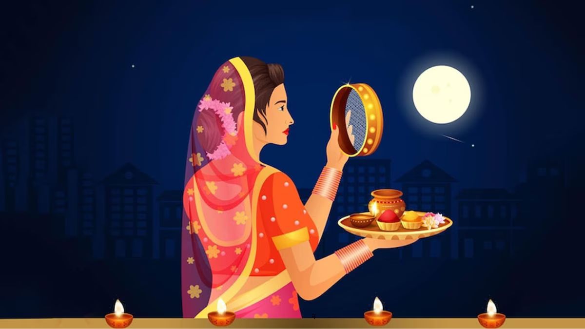 Karwa Chauth 2026 story in English and Hindi - Divine Sansar UAE