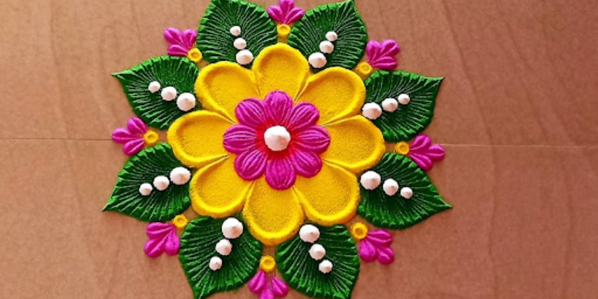 Rangoli is Expensive in UAE: Here is a Hack