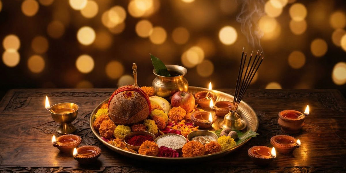 Used pooja samagri disposal guide for Hindu families in UAE - Divine Sansar