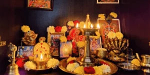 The correct way to place God's idols in the pooja room - Divine Sansar