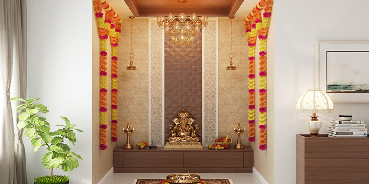 The correct way to place God's idols in the puja room