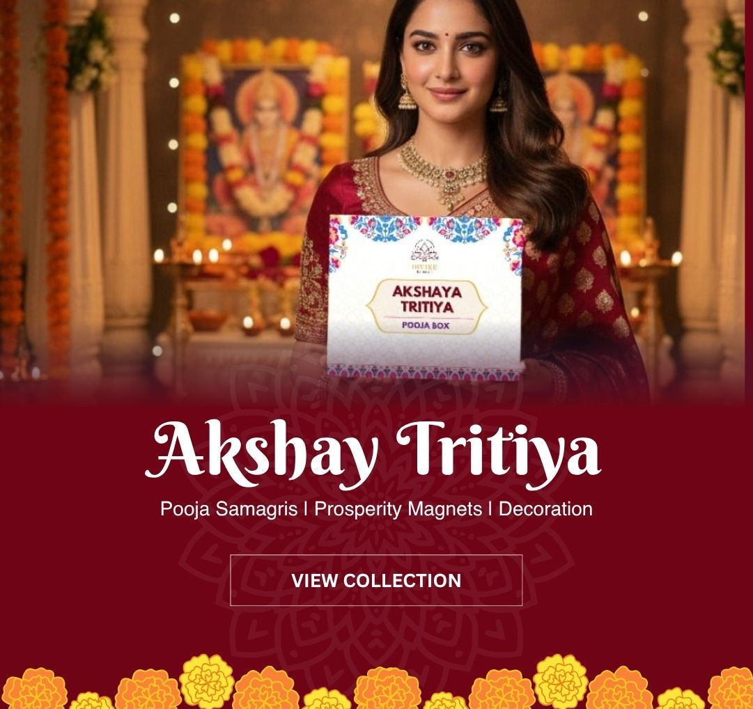 Divine Sansar Akshaya Tritiya collection of pooja and auspicious items
