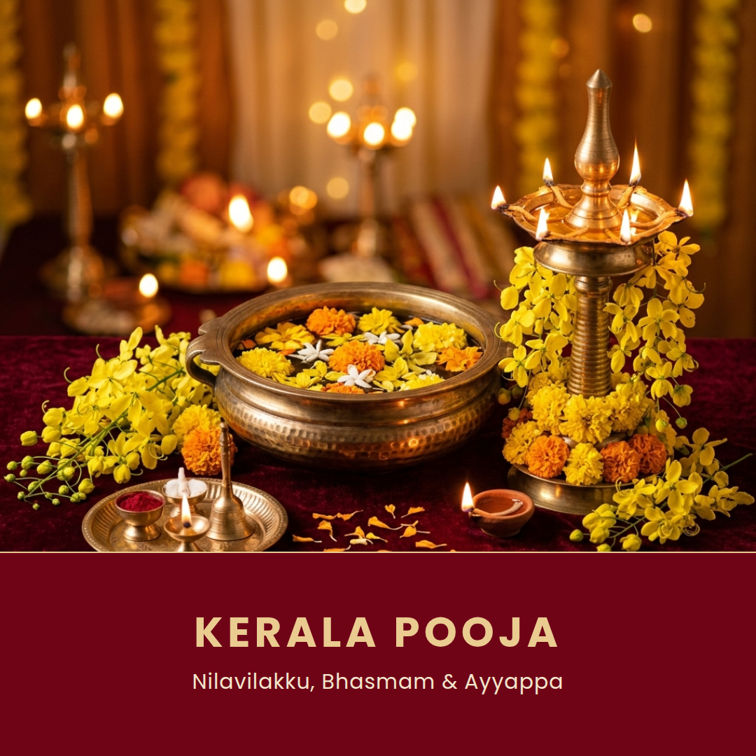 Kerala Pooja collection - nilavilakku, bhasmam, Ayyappa - Divine Sansar