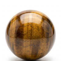 Tiger Eye crystal sphere - Divine Sansar