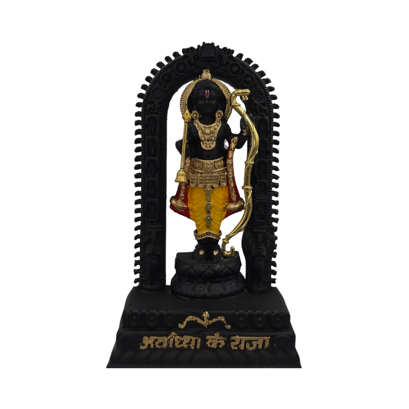 Divine Sansar Shri Ram Lala idol - Ayodhya Ke Raja for home altar and car dashboard - UAE