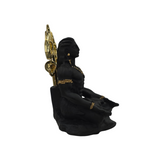 Black & Gold Lord Shiva Idol 9.5cm